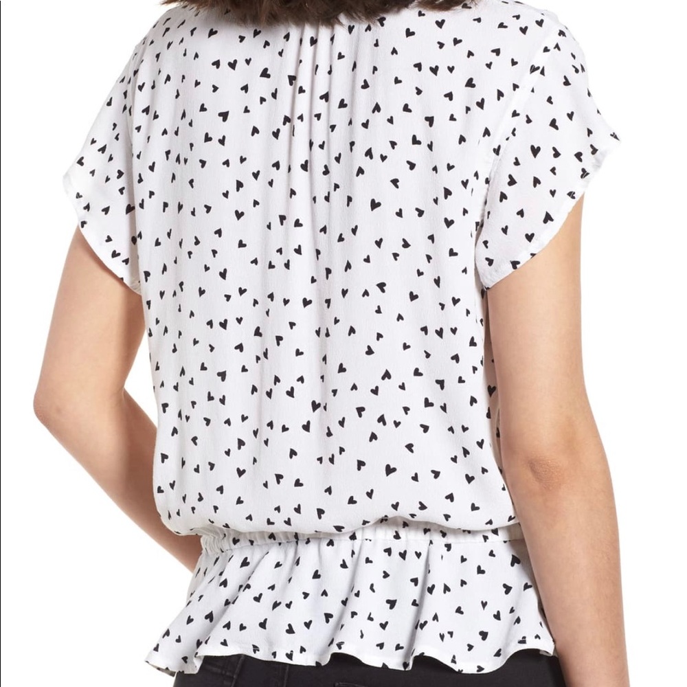 Rails Bretton Heart Print Top - image 4